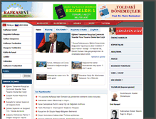 Tablet Screenshot of kafkasevi.com
